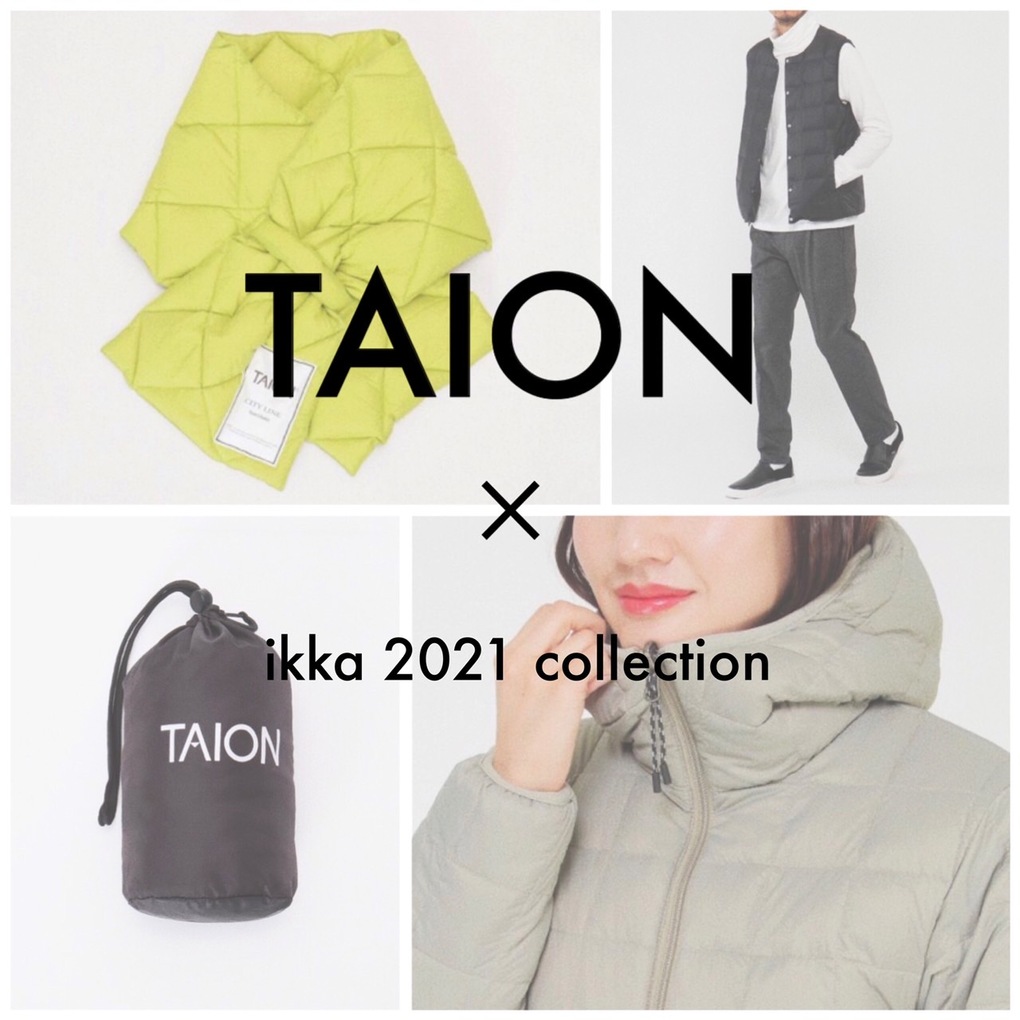 TAION × ikka 2021 collection